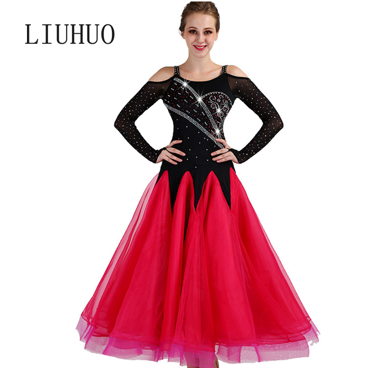 LIUHUO modern dance costumes ballet dance dress for women/girls christmas dance costumes