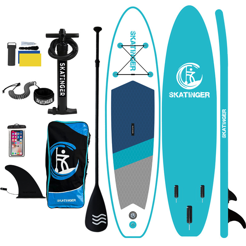 Skatinger 10.6 stand up paddleboard sup boards inflatable paddle with factory price planche de surf surf board