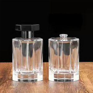 Empty Glass Perfume Bottles Packaging With Custom Box From China Fragrance Body Mist Glass Bottle For Perfume