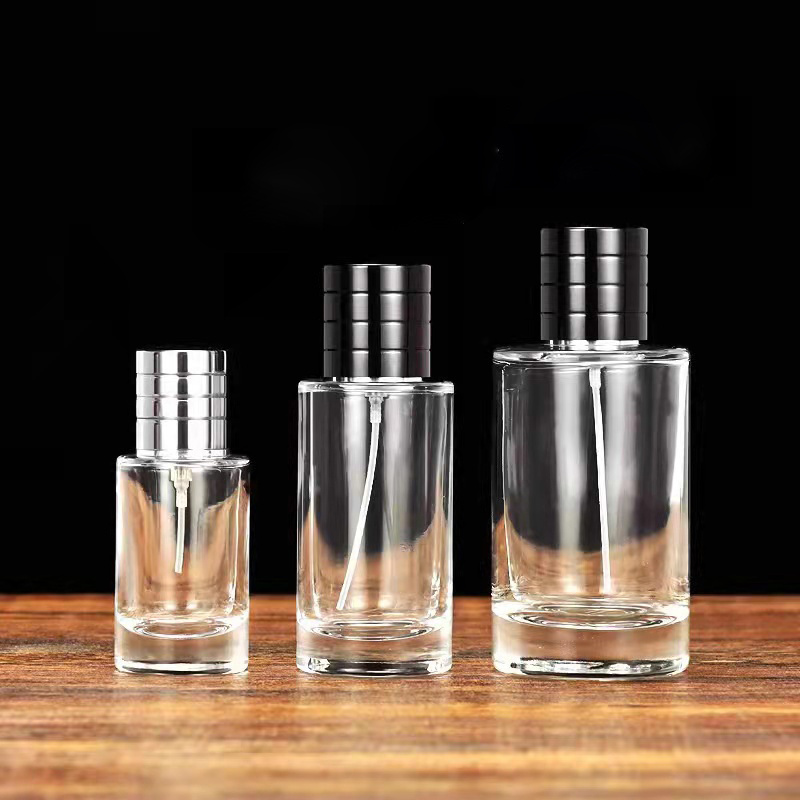 Empty Glass Perfume Bottles Packaging With Custom Box From China Fragrance Body Mist Glass Bottle For Perfume