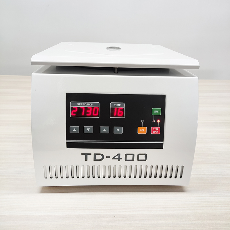 3 year warranty TD-400 low speed blood plasma tube clinical medical laboratory centrifuge machine