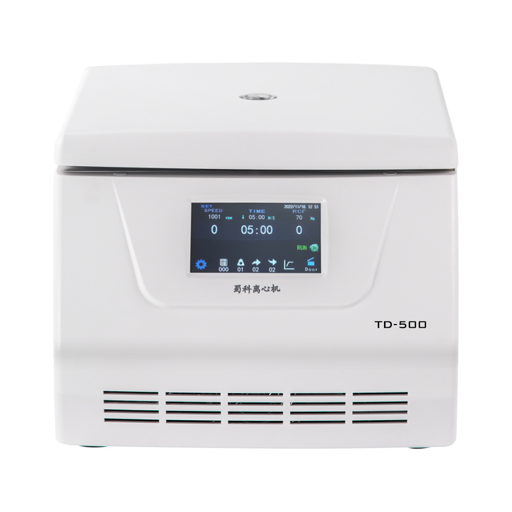 3 year warranty TD-500 table top low speed 50ml 15 ml medical blood plasma lab laboratory centrifuge machine