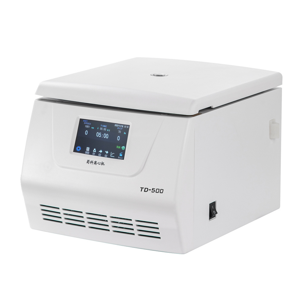 3 year warranty TD-500 table top low speed 50ml 15 ml medical blood plasma lab laboratory centrifuge machine