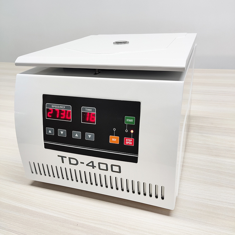 3 year warranty TD-400 low speed blood plasma tube clinical medical laboratory centrifuge machine