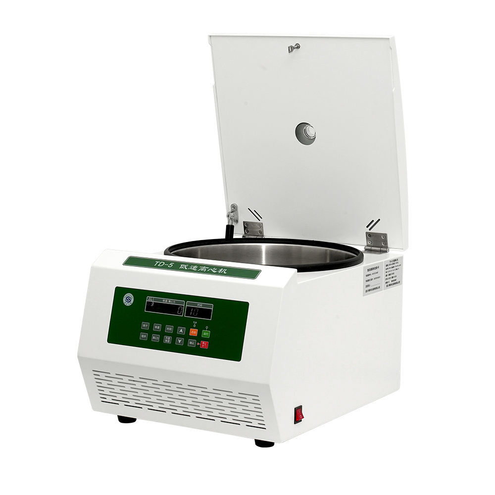 TD-5 table top low speed large capacity 50ml 100ml swing bucket blood plasma 96 plate medical laboratory centrifuge