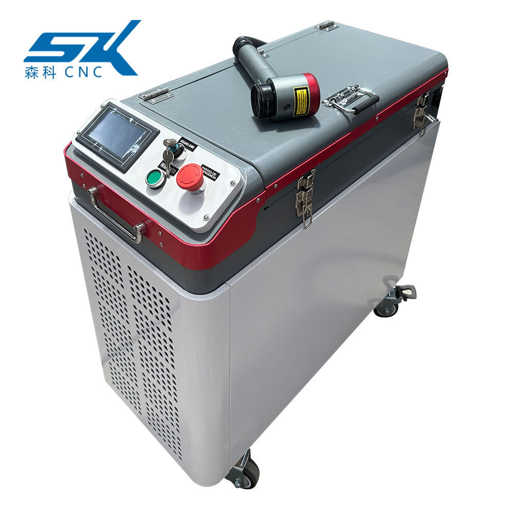 100 watt 200w 500w 1000w pulsed rust removal laser metal cleaning machine