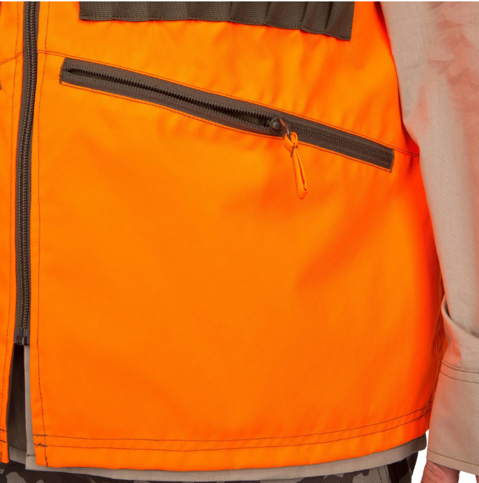 Hot Sale Mens Blaze Orange Vest Reversible Hunting Clothes Hunting Vest