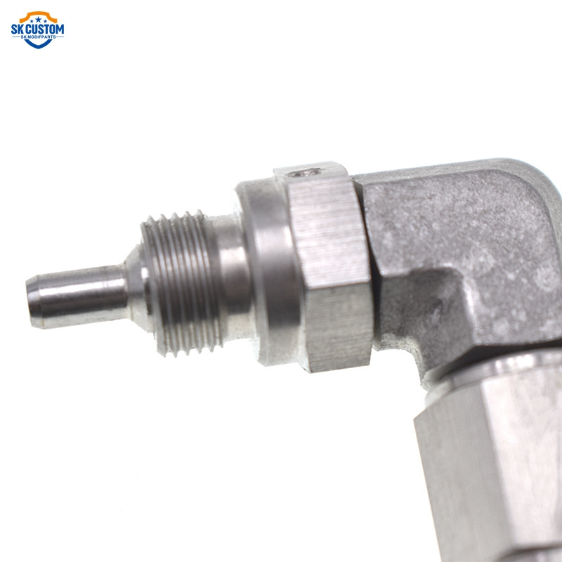 SK CUSTOM Straight 45 Degree 90 Degree Female Brake Fitting Stainless Steel Swivel Hose End