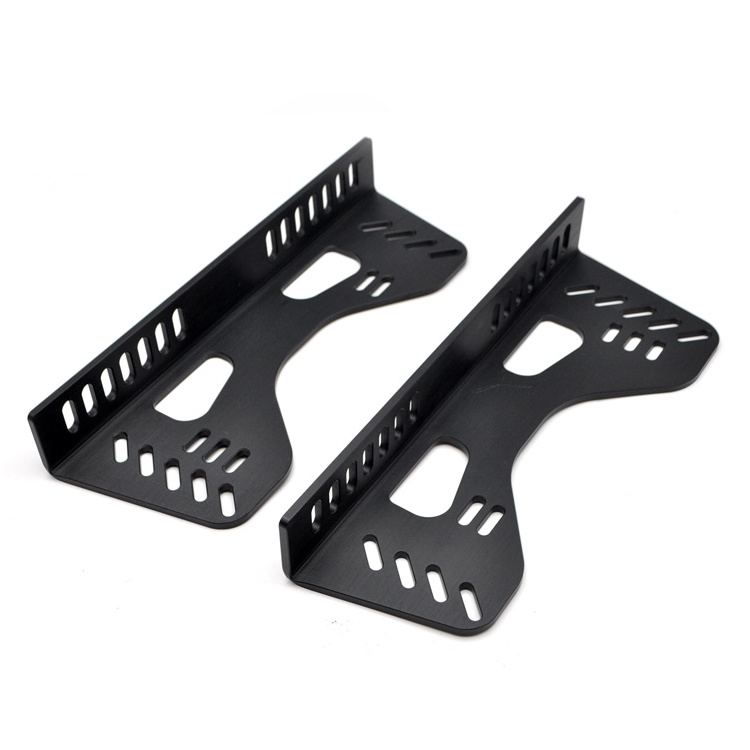 Aluminum Racing Seat Side mount Seat Brackets 90 Degree Universal Seat Side Mount