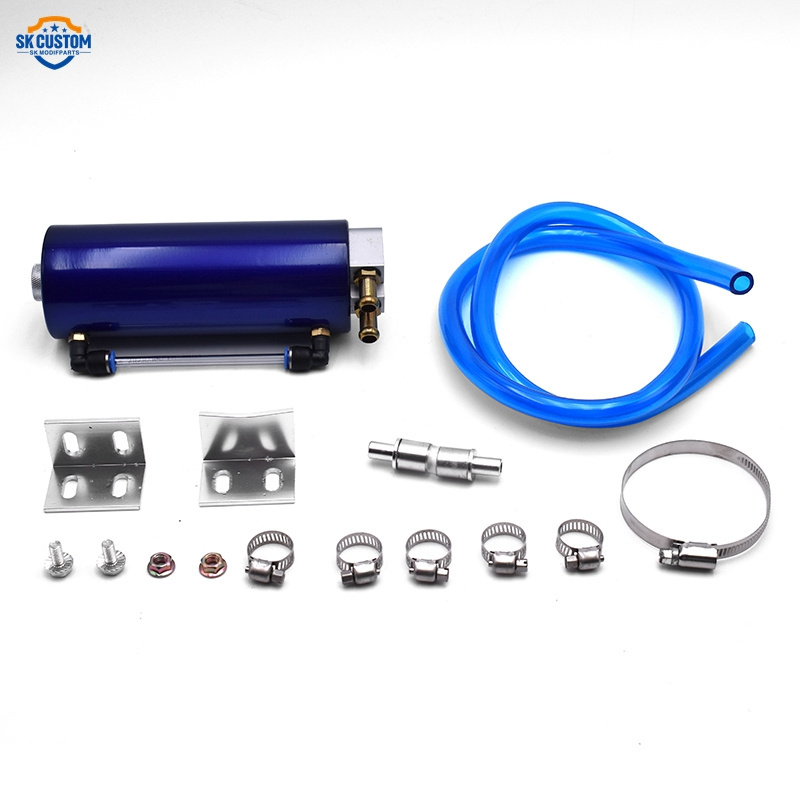 Universal Aluminum Racing Reservoir Turbo Tank Oil Catch Can TK62