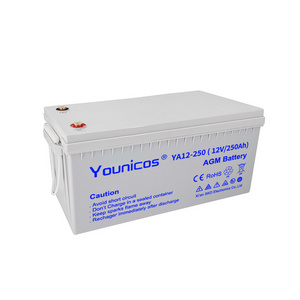 recyle battery 12v 250ah  lead acid gel battery 12v 250ah for UPS