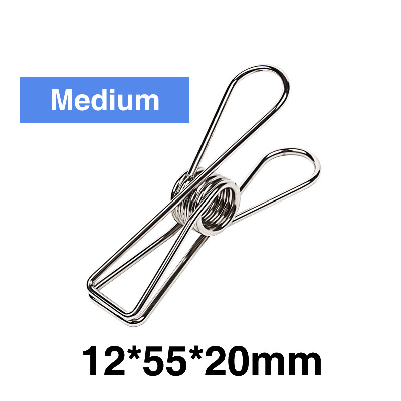 304 stainless steel clothes pegs household clips clothespin for home