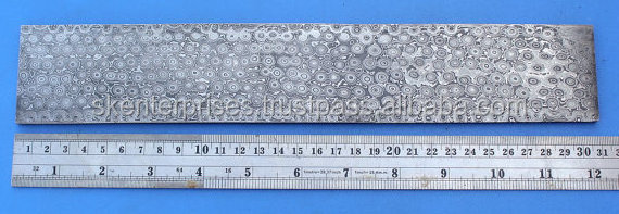 Knife making material Damascus steel billet bar  SK-386