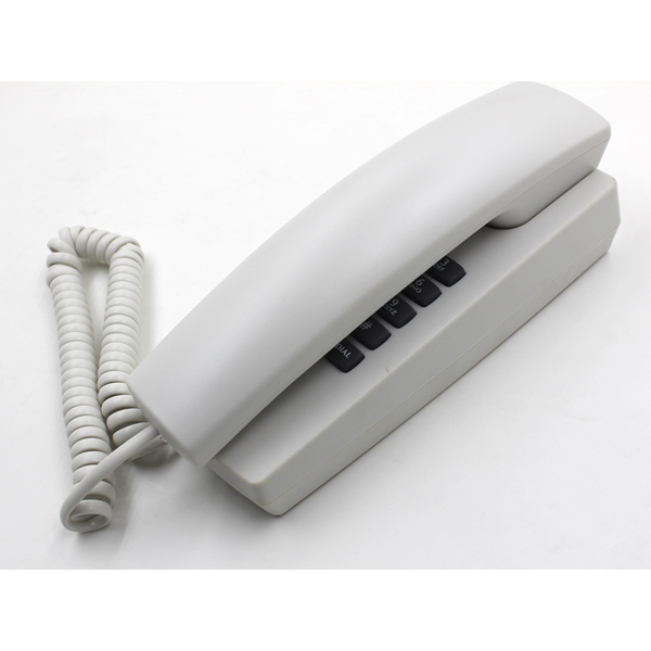 trimline phone wall mounted telephone analog hotel bathroom corded telephone