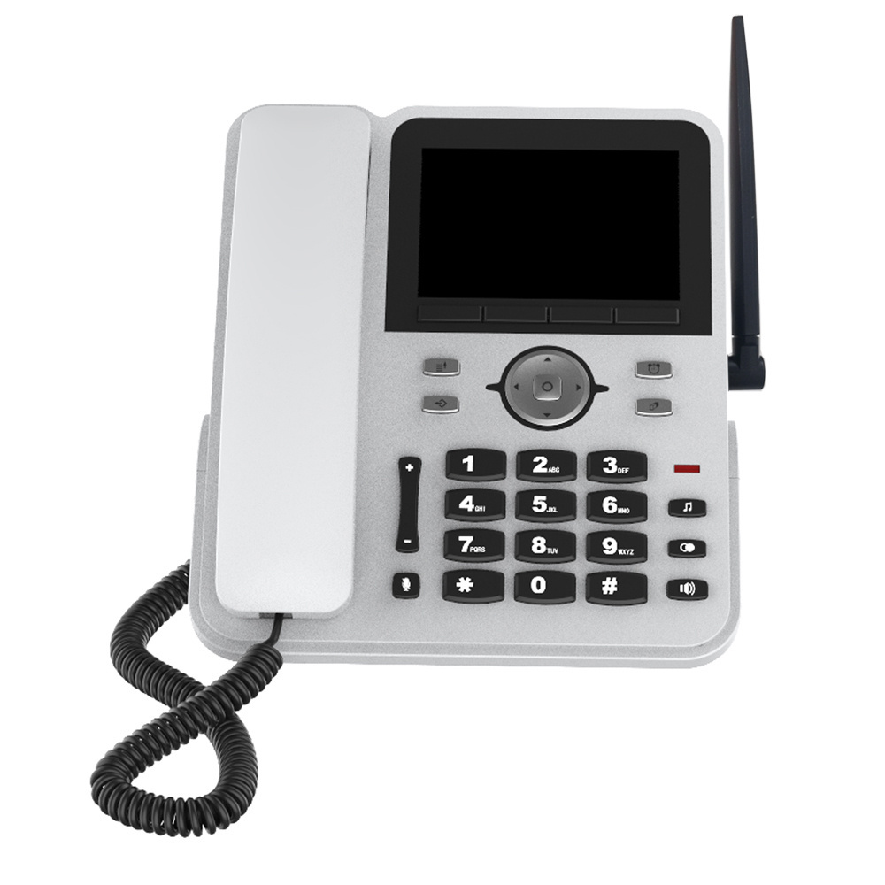 2023 NEW MODEL 4G LTE GSM Desktop Fixed wireless telephone  wifi phone with dual sim card and headset port