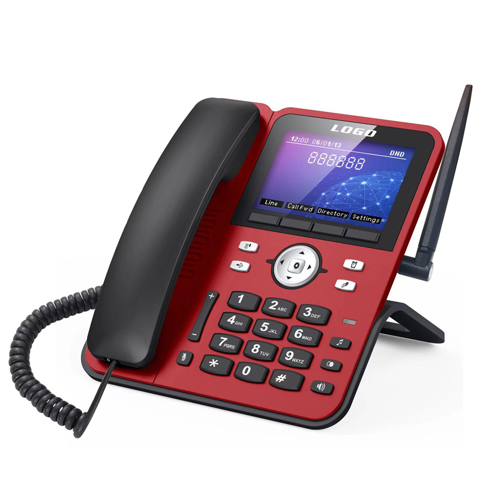 2023 NEW MODEL 4G LTE GSM Desktop Fixed wireless telephone  wifi phone with dual sim card and headset port