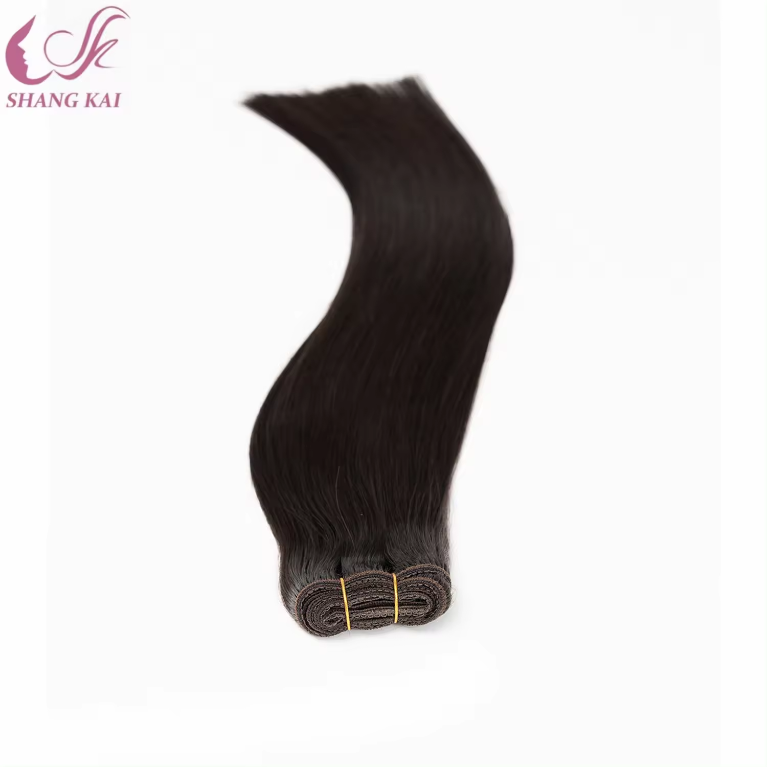 Wholesale Hot Selling Cuticle Aligned Human Hair Extensions Machine Weft For Woman