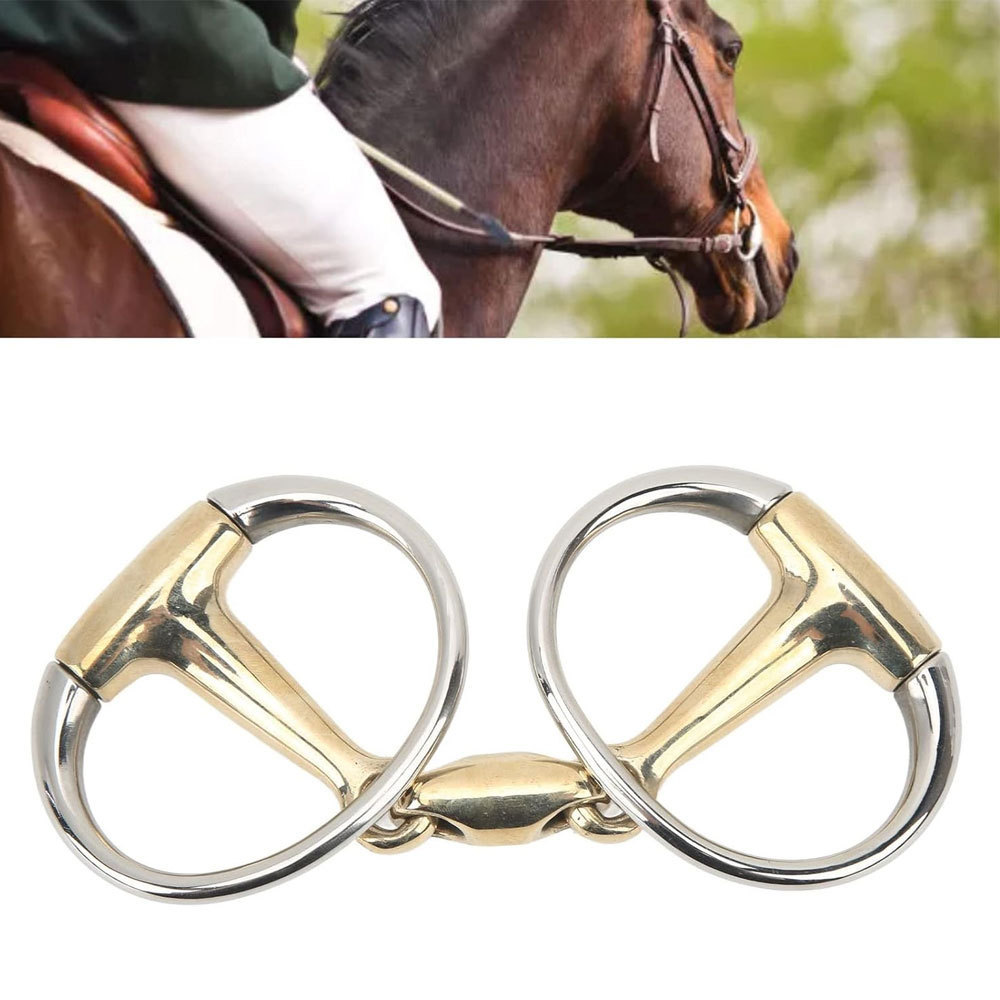 Best Quality Horse Racing Bits Snaffle For Horse Riding / Stainless Steel Horse Mouth Bits For Riding Products