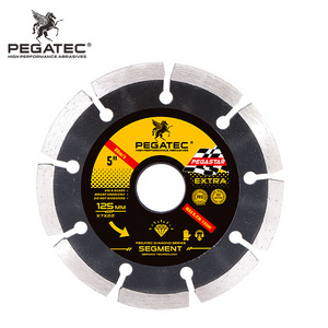 5'' 125x22.2x7mm Pegastar Segment diamond cutting blade