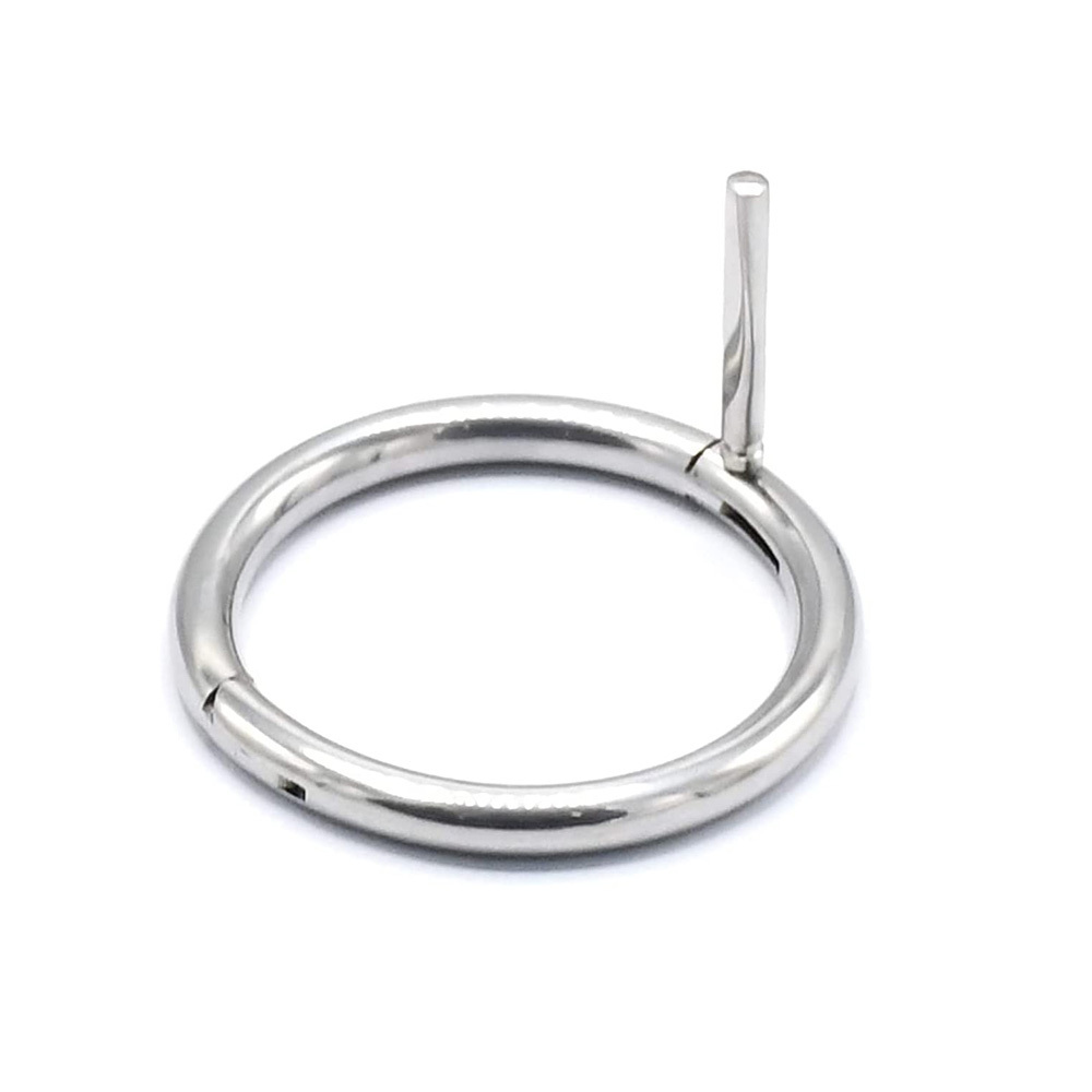 Bull Nose Ring 2.5 inches Diameter + Screw Brass Cattle Cow Veterinary instruments.