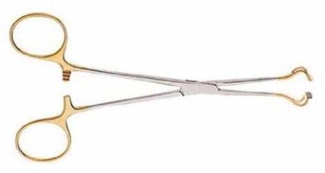 In stock High Quality Medical Surgical Dental Stainless Steel Hand Held Custom Size Duval TC Forceps, Duval TC Clamp.