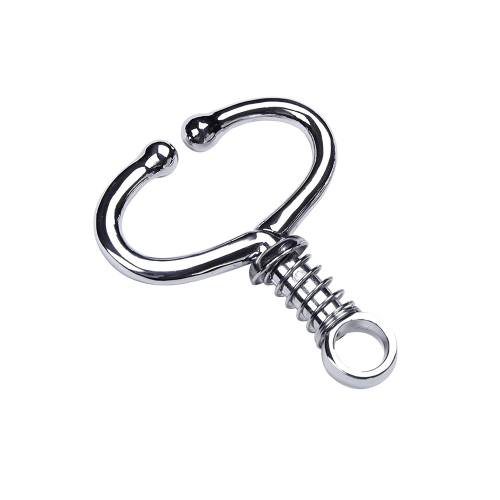 Bull Nose Ring 2.5 inches Diameter + Screw Brass Cattle Cow Veterinary instruments.