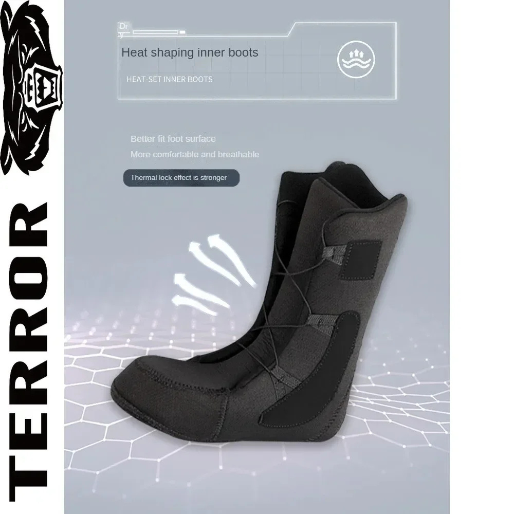 TERROR Quick Release Snowboard Ski Boots