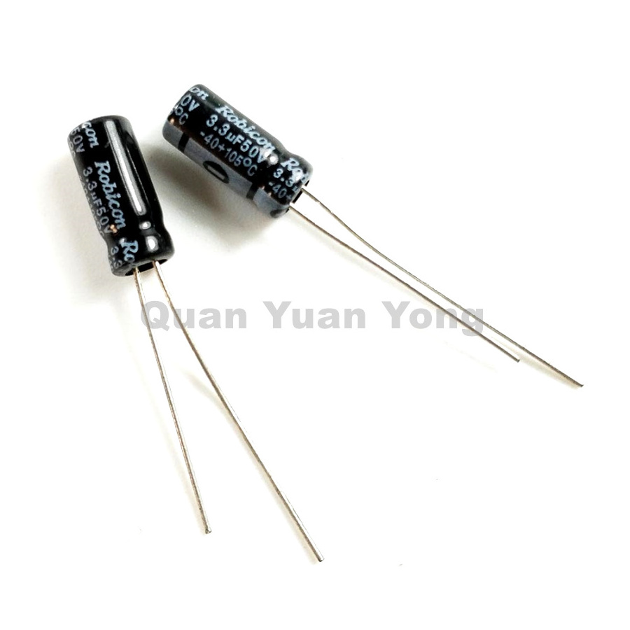 CAP-ALUM 3.3UF Radial nhmtech Aluminum Electrolytic Capacitor 50V 3.3UF 5X11