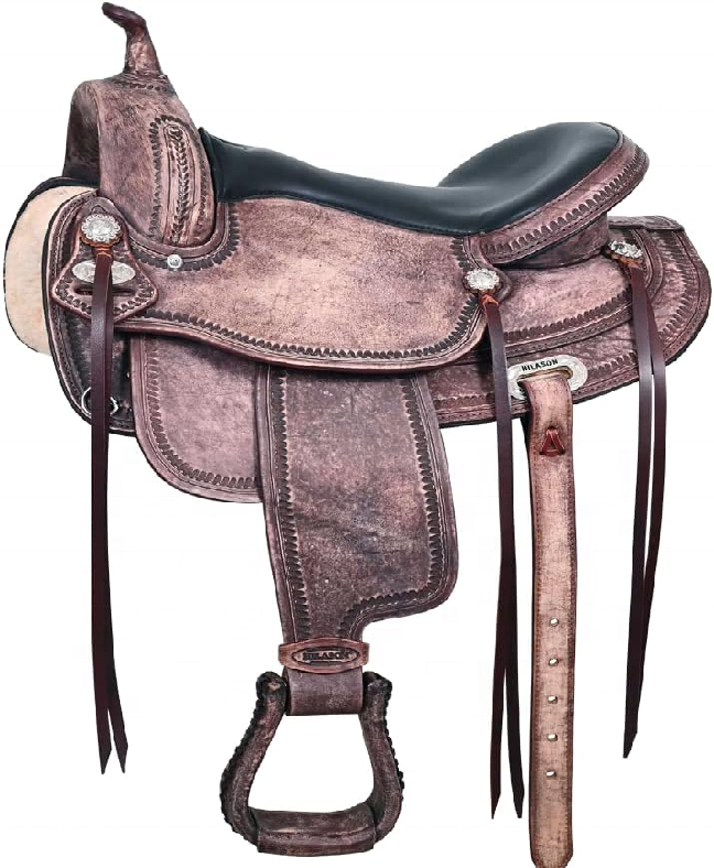 High Quality Black leather England dressage saddle for horse riding/horse saddles horse stable Manufacturing From India