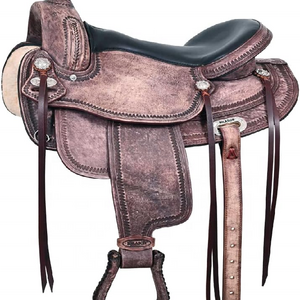 High Quality Black leather England dressage saddle for horse riding/horse saddles horse stable Manufacturing From India