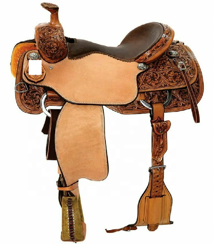 Top Trending American Leather Saddle Western English Horse Saddle Real Leather Horse Riding Products Manufacturing From india