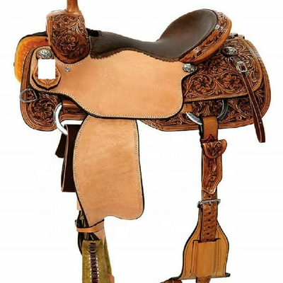 Top Trending American Leather Saddle Western English Horse Saddle Real Leather Horse Riding Products Manufacturing From india