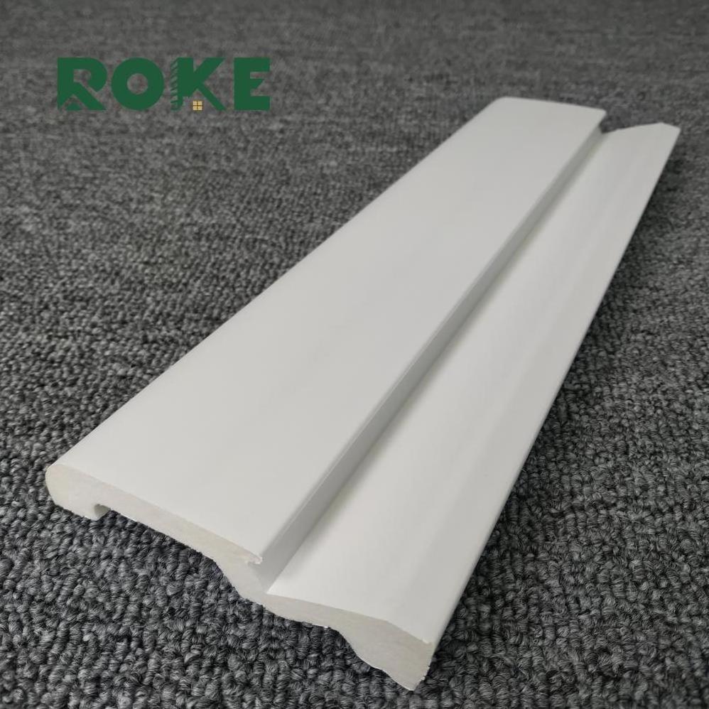 ROKE Factory Polystyrene Ornaments High Density Interior Wall Panel Decoration Ps Foam Ceiling Cornice Decoration Waist Line