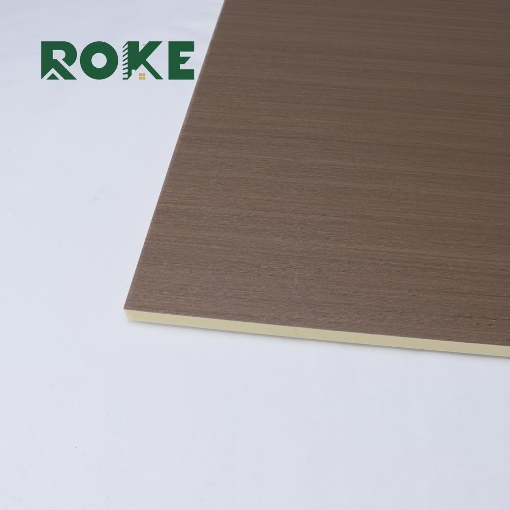 ROKE  leather film fabric bamboo charcoal wood veneer  wood wall covering headboard panels wall decor interior for walls