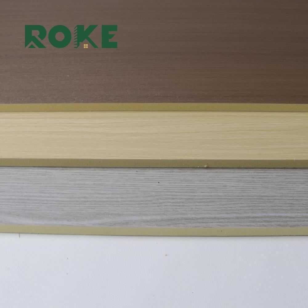 ROKE  leather film fabric bamboo charcoal wood veneer  wood wall covering headboard panels wall decor interior for walls