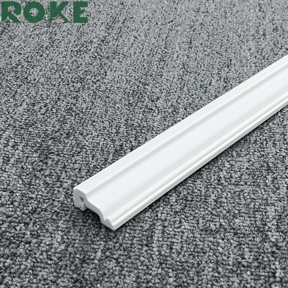 Rongke OEM customizable factory ps plastic and stick foam moulding modern mobile home skirting panel line board luxury