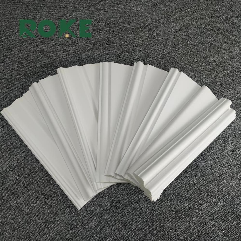 ROKE Hot Sale New Style Artistic Moulding Line Crown Molding Ps Skirting Decorative Ceiling Cornice Mouldings Frame