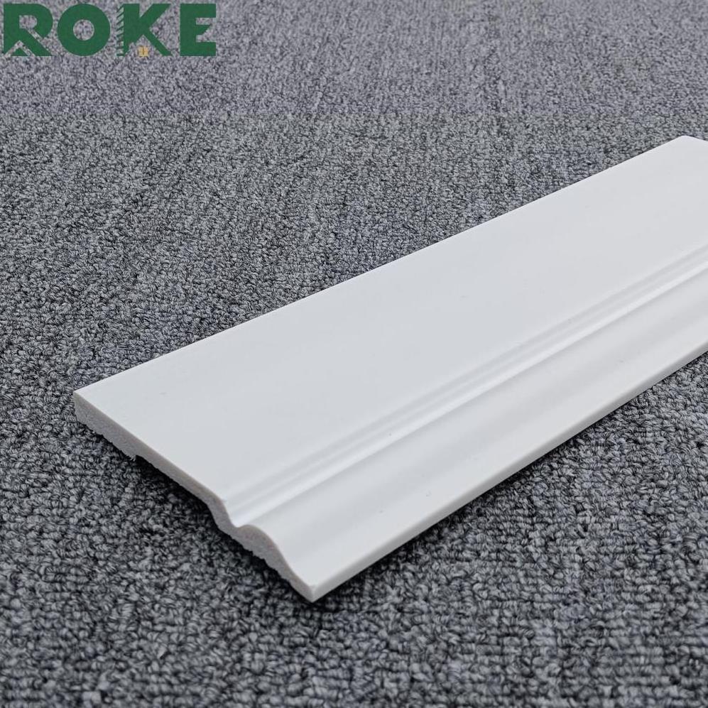 Rongke OEM customizable factory ps plastic and stick foam moulding modern mobile home skirting panel line board luxury