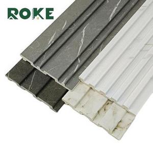 ROKE 2024 Ps Exterior Mould Interior Wood Stone Tiles Louver Wall Brick Cladding Panels