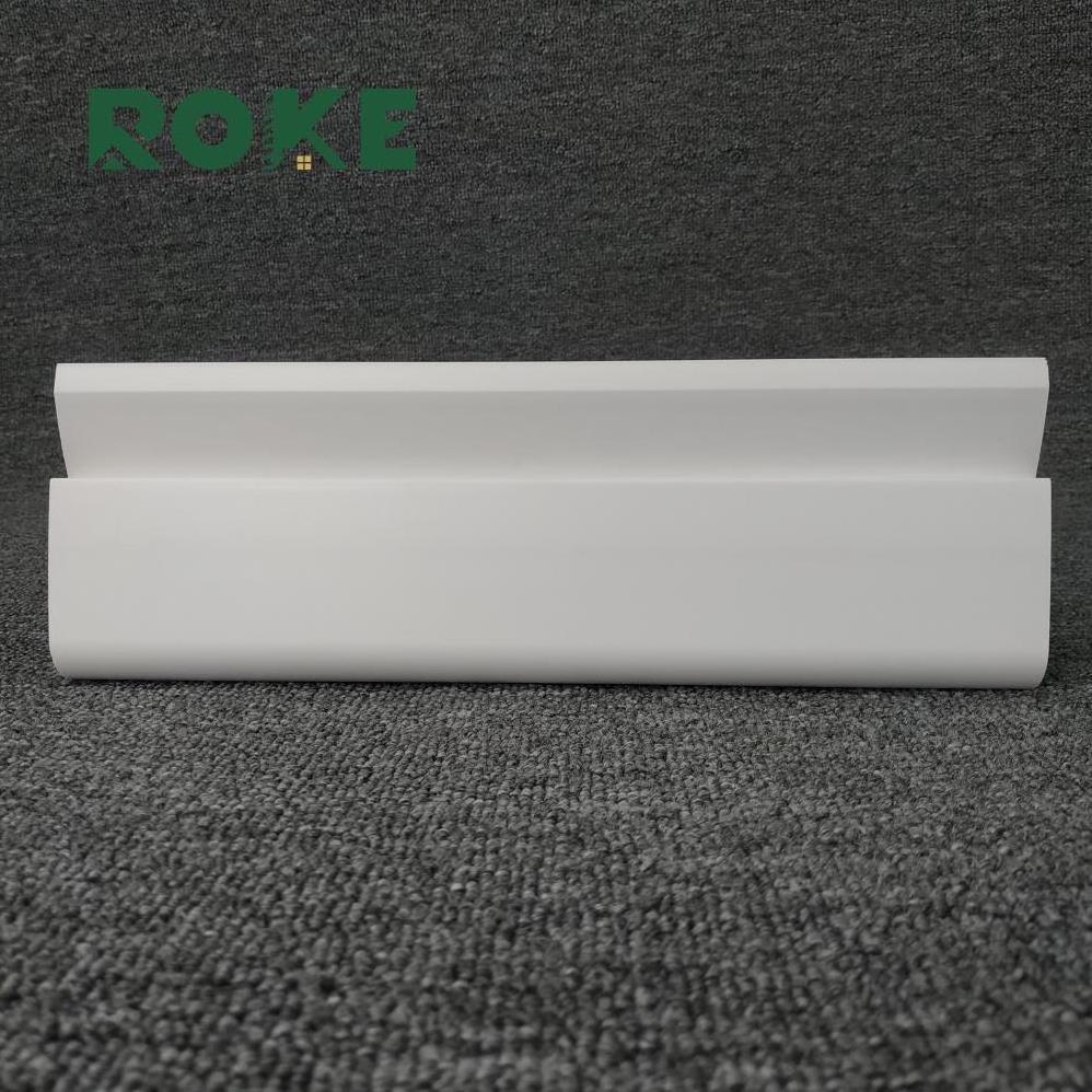 ROKE Factory Polystyrene Ornaments High Density Interior Wall Panel Decoration Ps Foam Ceiling Cornice Decoration Waist Line