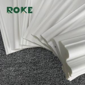 ROKE Hot Sale New Style Artistic Moulding Line Crown Molding Ps Skirting Decorative Ceiling Cornice Mouldings Frame