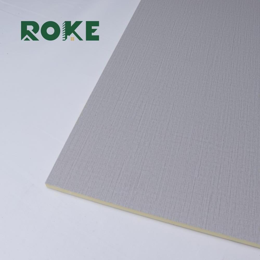 ROKE  leather film fabric bamboo charcoal wood veneer  wood wall covering headboard panels wall decor interior for walls