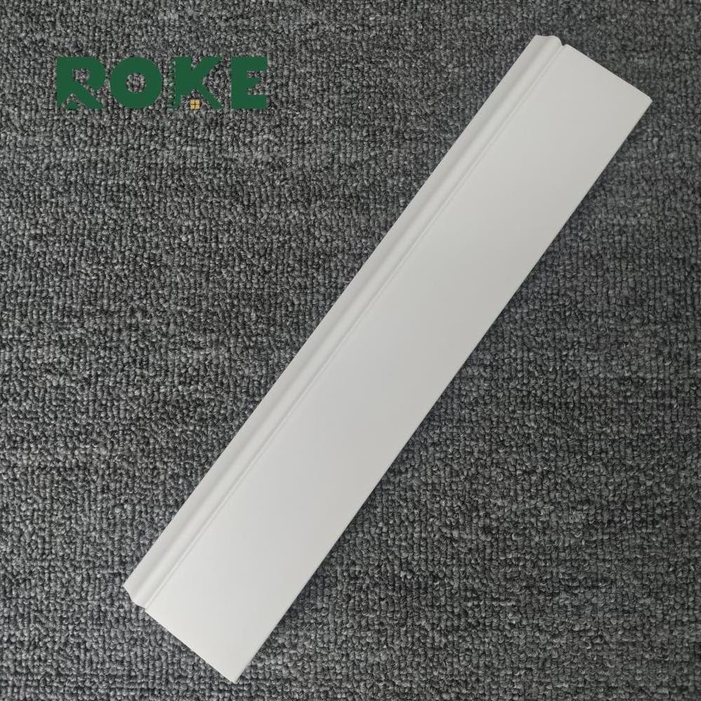 ROKE Original Ps Skirting Baseboard Eps Molding Polystyrene Material Lmolding As Decoration Material