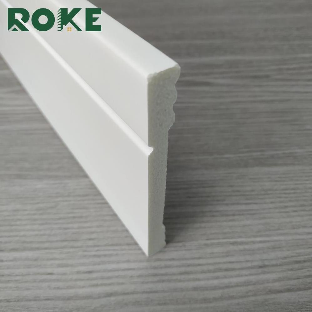 Factory New Arrival Modern Waterproof Easy Install Flooring Accessories Ps Foam Wall Skirting Board Baseboard