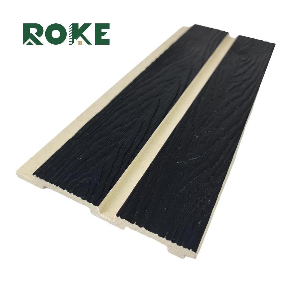 ROKE New Wainscoting Easy Install Indoor Fluted Ps Decorative Wall Panel