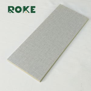 ROKE Factory Price Coextruded Wall Panel Wood Veneer Background Wall Wpc Wall Panel Bamboo Charcoal Wood Veneers