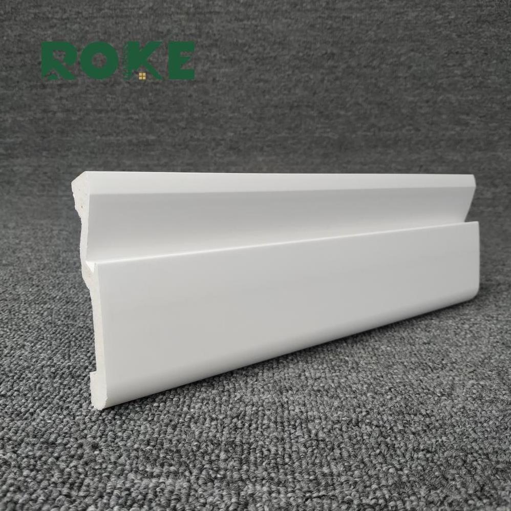 ROKE Factory Polystyrene Ornaments High Density Interior Wall Panel Decoration Ps Foam Ceiling Cornice Decoration Waist Line