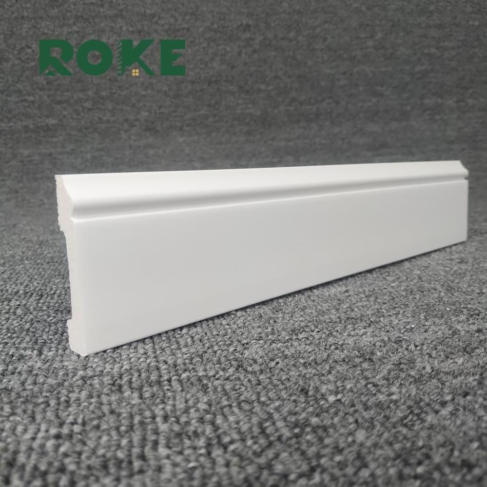 ROKE Original Ps Skirting Baseboard Eps Molding Polystyrene Material Lmolding As Decoration Material