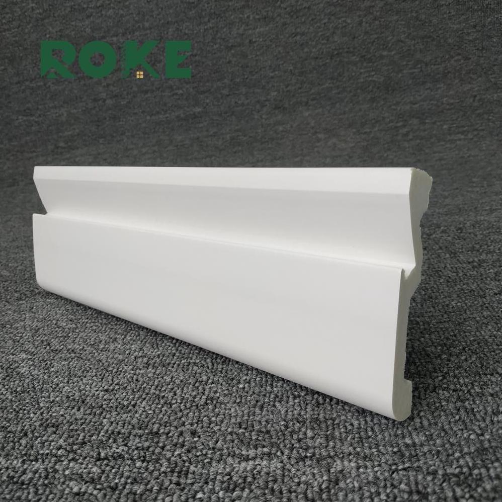 ROKE Factory Polystyrene Ornaments High Density Interior Wall Panel Decoration Ps Foam Ceiling Cornice Decoration Waist Line