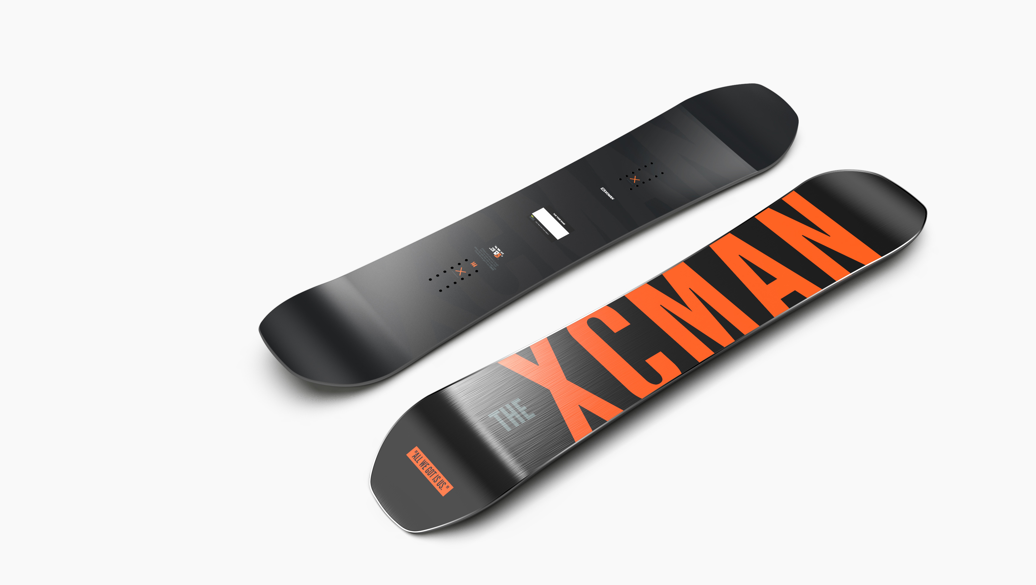 Hot Selling Customized Logo Skiing Sport Reverse Camber Design Carbon Fiber Snowboard